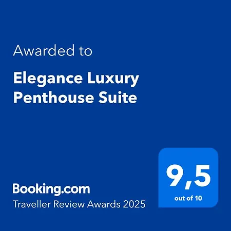 דירה Elegance Luxury Penthouse סלוניקי